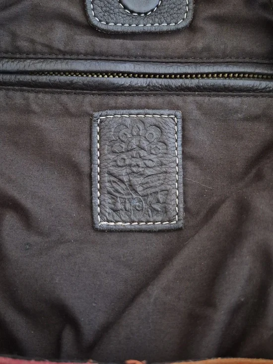 Lucky Brand Multi-Color Suede Sunrise Patchwork Shoulder Bag - Picture 4 of 9